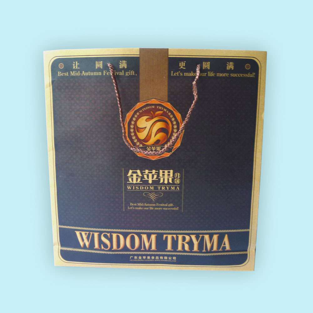 雙豐彩?。航鹛O果月餅手提袋