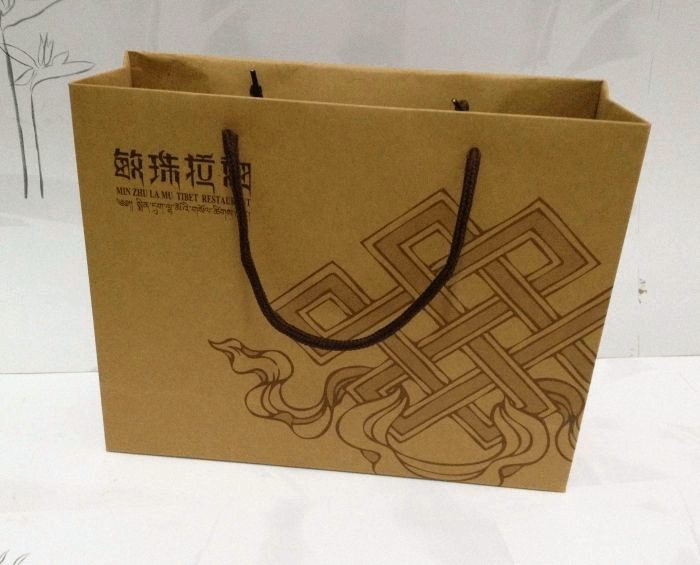 雙豐彩?。狐S牛皮紙手提袋